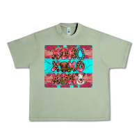 Oil Green xoxo calf heifer Urban Heavy Tee - JahusDesignShop