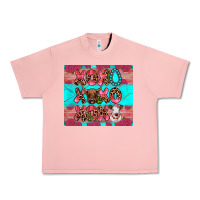Salmon xoxo calf heifer Urban Heavy Tee - JahusDesignShop