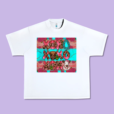 Xoxo Calf Heifer Urban Heavy Tee Designed By Jahusdesignshop