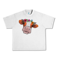 Lunar Rock Cow With Flowers Urban Heavy Tee - Bettercallsaul
