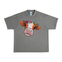 Tornado Cow With Flowers Urban Heavy Tee - Bettercallsaul