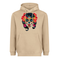Mushroom sugar skull Heavyweight Hoodie - BundleAndBundleShop