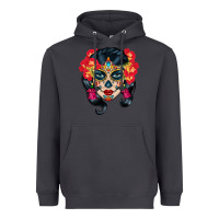 Smoke sugar skull Heavyweight Hoodie - BundleAndBundleShop