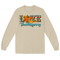 Mushroom Love Thanksgiving Long Sleeve Tee - texasbilliewilder
