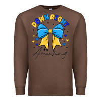 Chestnut Down Right Amazing Premium Sweatshirt - CowhideDigitalArt