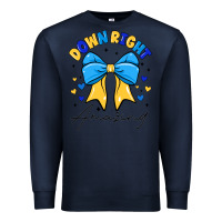 Navy Down Right Amazing Premium Sweatshirt - CowhideDigitalArt