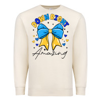 Sandshell Down Right Amazing Premium Sweatshirt - CowhideDigitalArt