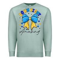 Seafoam Down Right Amazing Premium Sweatshirt - CowhideDigitalArt