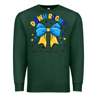 Sports Green Down Right Amazing Premium Sweatshirt - CowhideDigitalArt