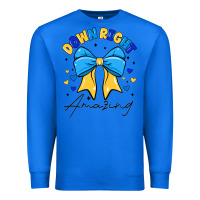 True Royal Down Right Amazing Premium Sweatshirt - CowhideDigitalArt