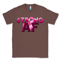 Chestnut strong af breast cancer Classic Tee - BarkalooDesign