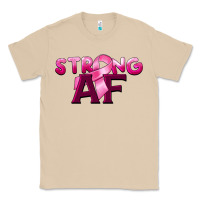 Mushroom strong af breast cancer Classic Tee - BarkalooDesign