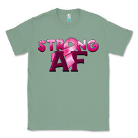 Sage strong af breast cancer Classic Tee - BarkalooDesign