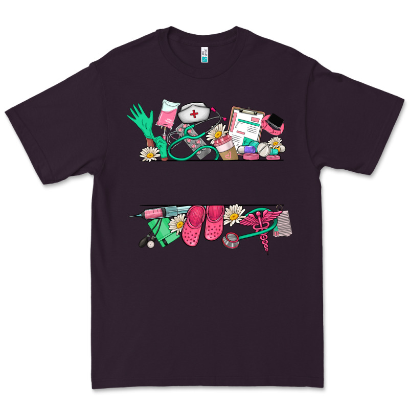 Custom Name Nurse Premium Tee by NancyCooperArtShop | Teevron