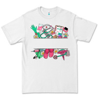 White custom name nurse Premium Tee - NancyCooperArtShop