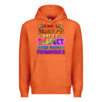 Carrot what a beautiful day to respect other people Premium Hoodie - FaDigitalArtStudio