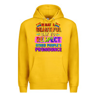 Lemon what a beautiful day to respect other people Premium Hoodie - FaDigitalArtStudio