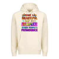 Tofu what a beautiful day to respect other people Premium Hoodie - FaDigitalArtStudio