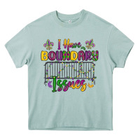 Arona i have boundary issues Heavy Core Tee - MaliasSmallBusiness