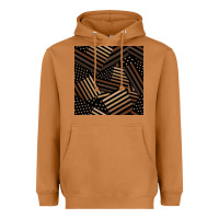Meerkat melanin american flag seamless pattern Heavyweight Hoodie - BundleAndBundleShop