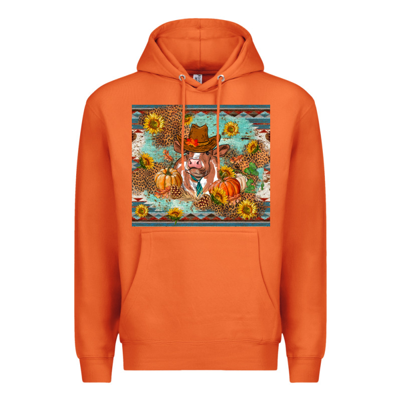 Fall Heifer Cow Premium Hoodie by RanaPortraitStore | Teevron