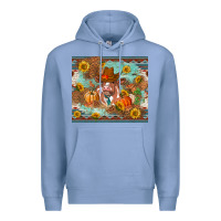 Colony Blue Fall heifer cow Premium Hoodie - RanaPortraitStore