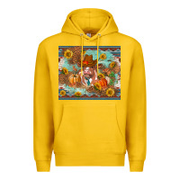 Lemon Fall heifer cow Premium Hoodie - RanaPortraitStore
