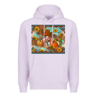 Lilac Fall heifer cow Premium Hoodie - RanaPortraitStore