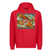 Red Fall heifer cow Premium Hoodie - RanaPortraitStore