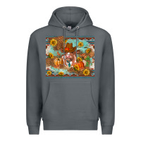 Rock Fall heifer cow Premium Hoodie - RanaPortraitStore