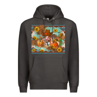 Smoke Fall heifer cow Premium Hoodie - RanaPortraitStore