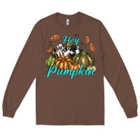 Chestnut Hey Pumpkin Long Sleeve Tee - texasbilliewilder