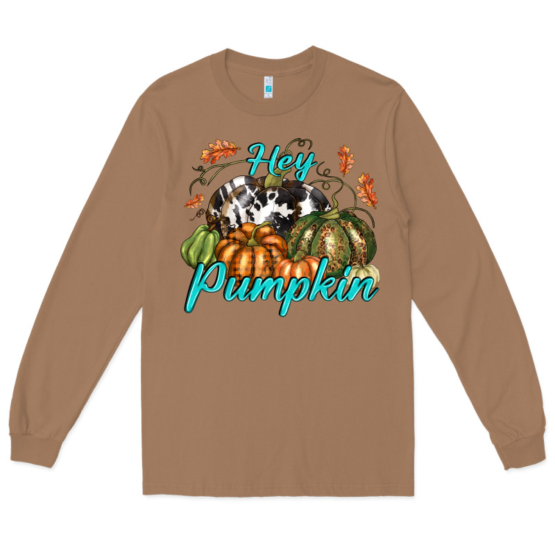 Hey Pumpkin Long Sleeve Tee by texasbilliewilder | Teevron