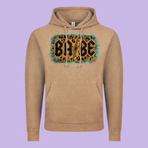 Leopard Pattern Babe Tried Vintage Hoodie Designed By Bettercallsaul