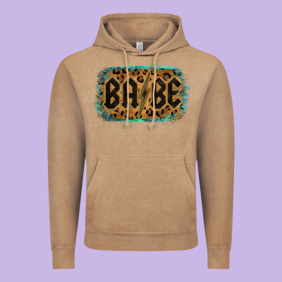 Leopard Pattern Babe Tried Vintage Hoodie Designed By Bettercallsaul