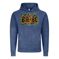 Vintage Denim Leopard Pattern Babe Tried Vintage Hoodie - Bettercallsaul