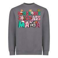 Storm somebody jolly ass mama pink christmas Heavyweight Sweatshirt - CowGirlArtShop