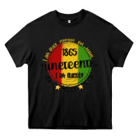 Black i am black everyday but today juneteenth Heavy Core Tee - MaliasSmallBusiness