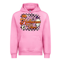 Fuchsia Pink halloween vibes Urban Hoodie - Artiststas