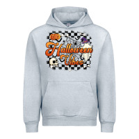 Heather Grey halloween vibes Urban Hoodie - Artiststas