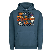 Pigment Midnight Navy halloween vibes Urban Hoodie - Artiststas