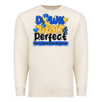 Sandshell down right perfect down syndrome awareness Premium Sweatshirt - CowhideDigitalArt