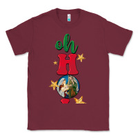 Burgundy oh holy night Classic Tee - BarkalooDesign