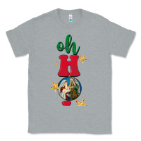 Heather Grey oh holy night Classic Tee - BarkalooDesign