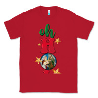 Red oh holy night Classic Tee - BarkalooDesign