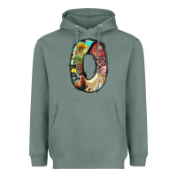 Sage farm life alphabet lowercase letters o Heavyweight Hoodie - BundleAndBundleShop