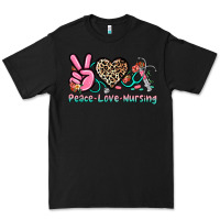 Black peace love nursing Premium Tee - NancyCooperArtShop