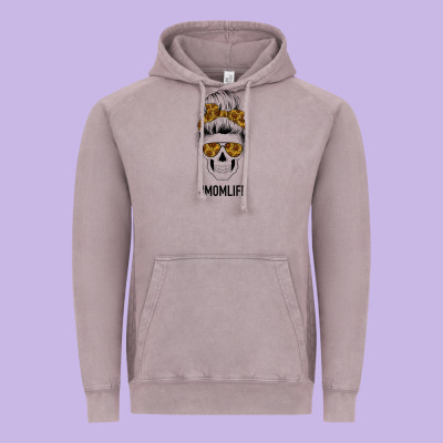 Sunflower Mom Skull Vintage Hoodie Designed By Bettercallsaul