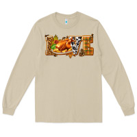 Mushroom Love with Turkey Long Sleeve Tee - texasbilliewilder