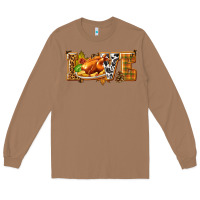 Toasted Coconut Love with Turkey Long Sleeve Tee - texasbilliewilder